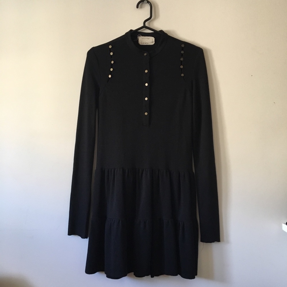 Nicole MIller Atelier button dress